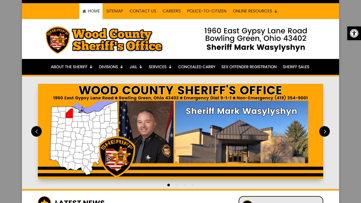 Wood County Sheriff's Office - Sheriff Mark Wasylyshyn ...